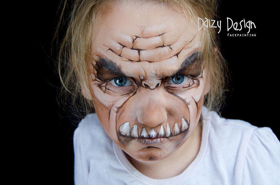 New Zealand Artist Turns Children’s Faces Into Fantastic Creatures