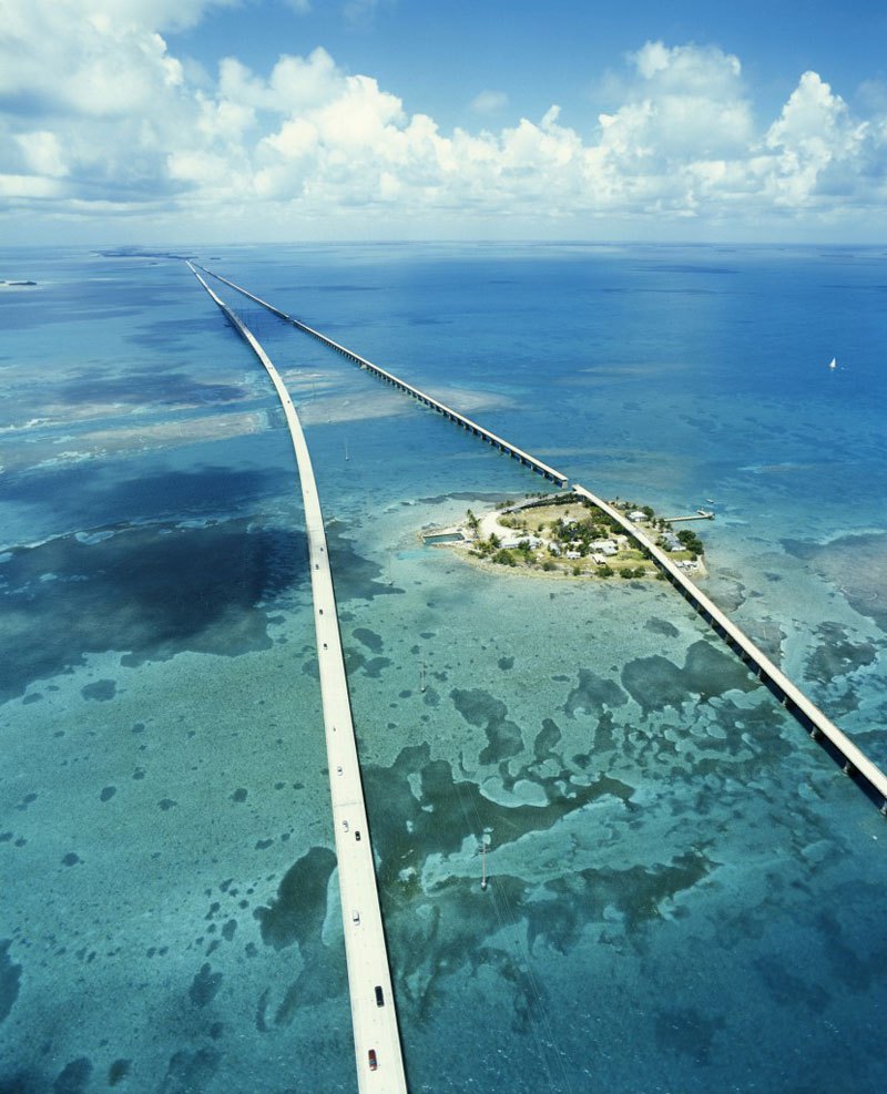 Семимильный мост (Seven Mile Bridge), Флорида-Кис