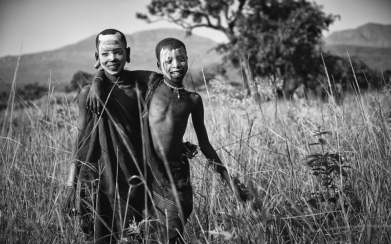 19 1 povsednevnaia Повседневная жизнь африканских племен в фотографиях Марио Герта (Mario Gerth)