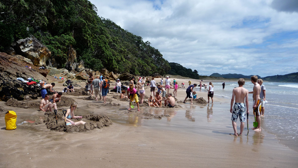Пляж Горячей воды - Новая Зеландия