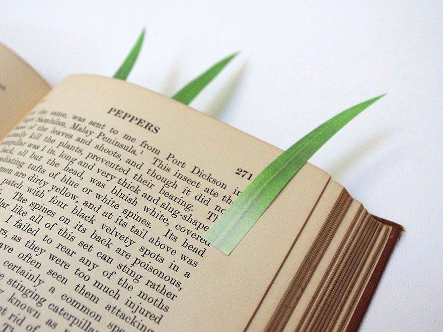 Травяные закладки для книг