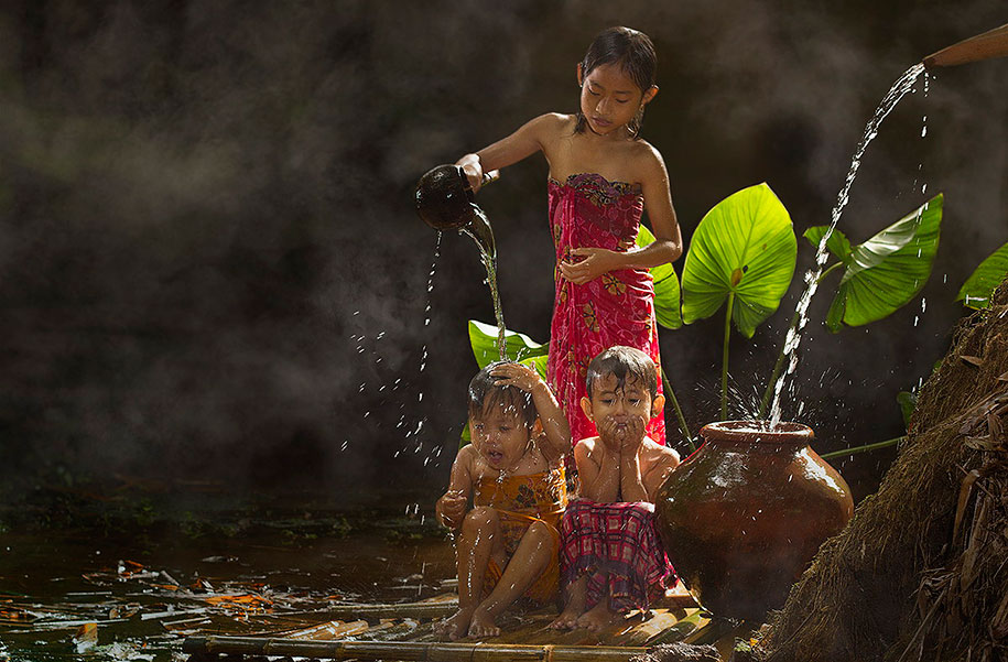 Будни сельских жителей Индонезии в ярких фотографиях-1