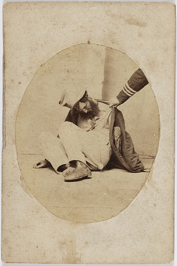 Пять стадий опьянения - веселые ретро фотографии 19-го века_5