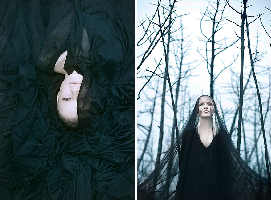 Фотограф-ведьма и её портреты, вдохновлённые литовскими лесами - 4