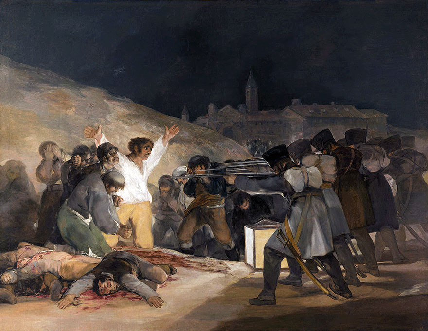 «Третье мая 1808 года в Мадриде», Франсиско Гойя, 1814