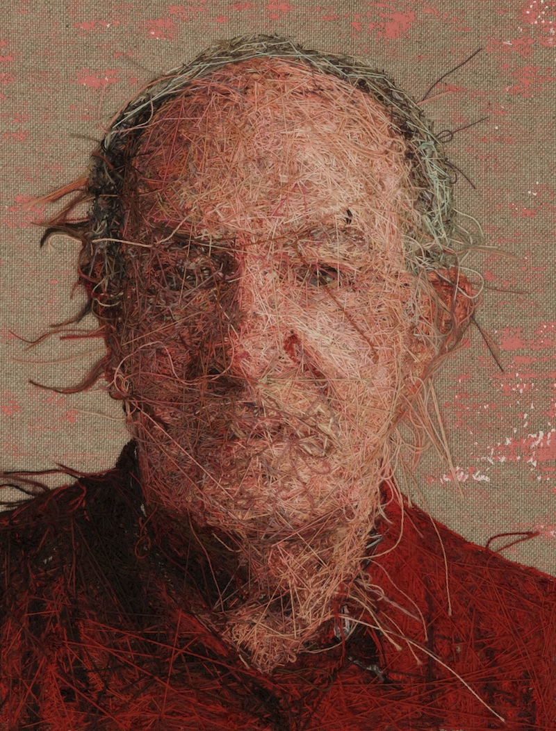 Вышитые портреты художницы Кейси Завалья