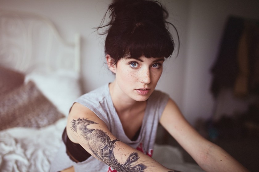 Фотографии красивых девушек с татуировками