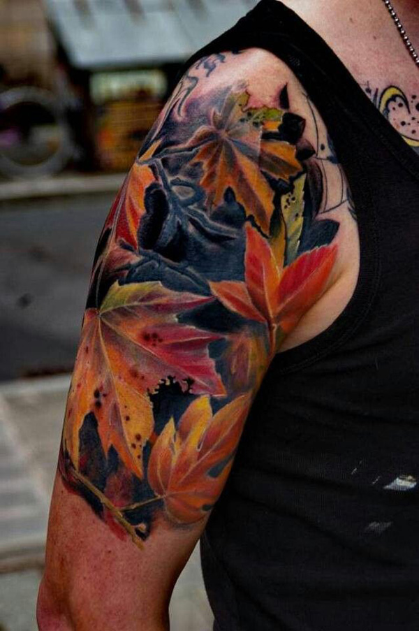 Осень в татуировках - 40 незабываемых тату