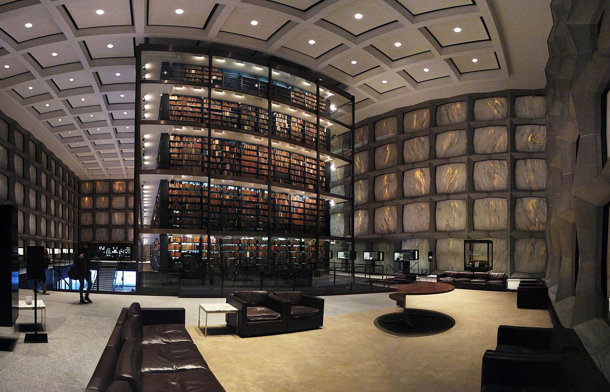 Библиотека редких книг и рукописей Йельского университета, Нью-Хейвен, Коннектикут-2