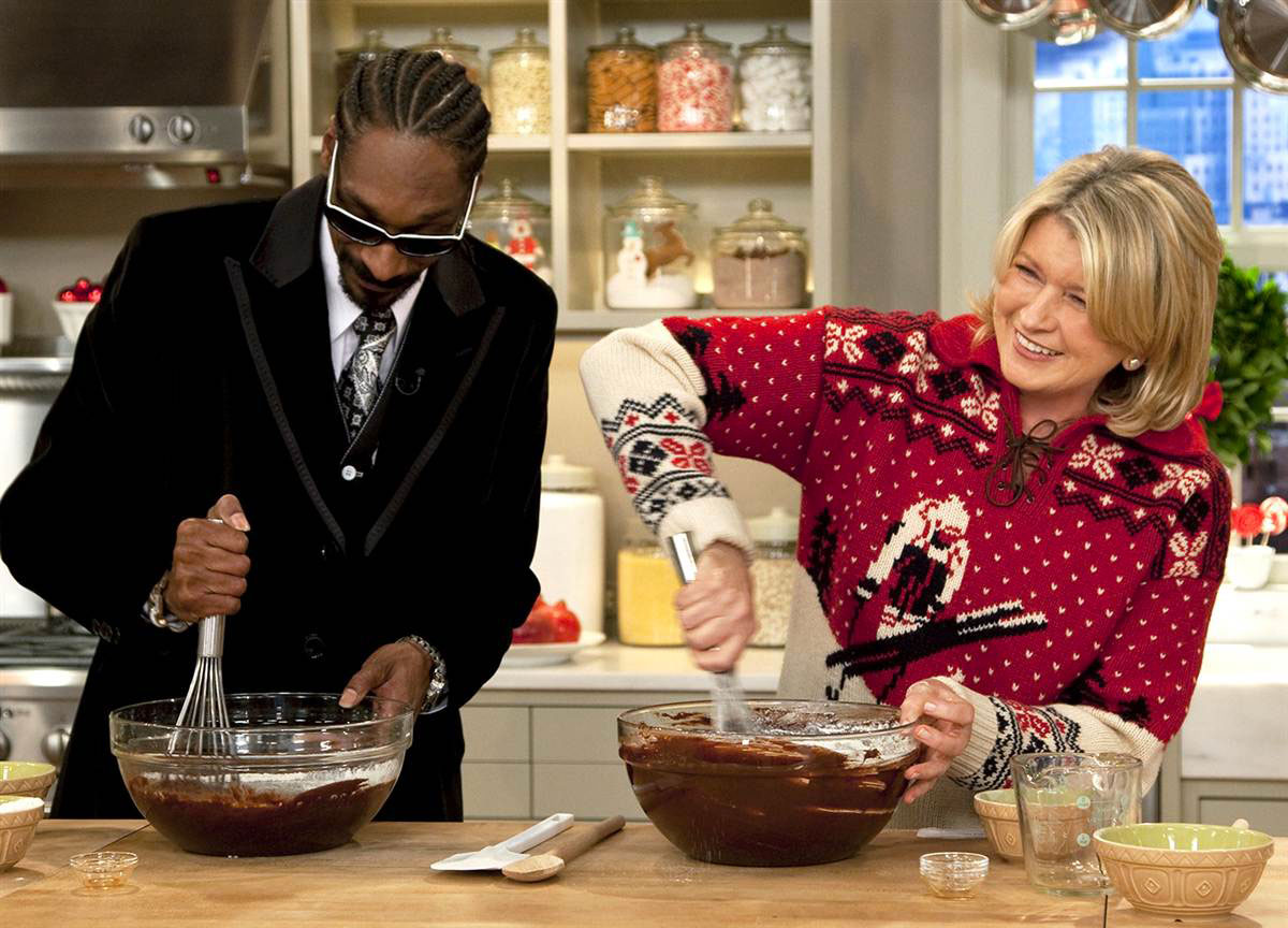 Снуп Догг (Snoop Dogg) и Марта Стюарт