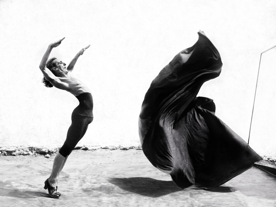Чёрно-белые портреты мужчин-танцоров от Рувена Афанадора - 1
