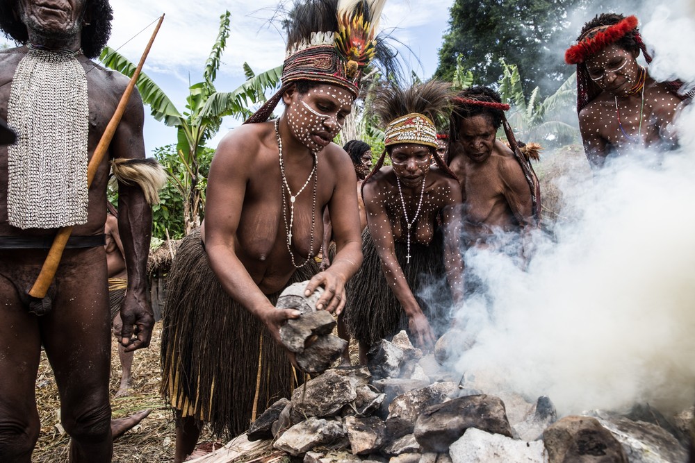 Племена папуасов - фоторепортаж из долины Балием - 5