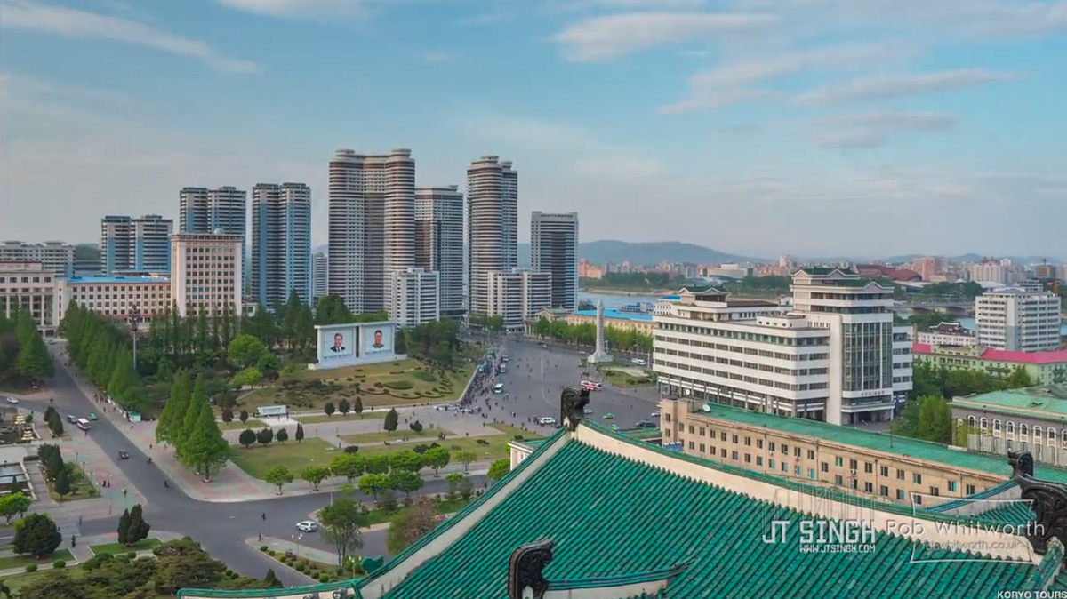 Пхеньян - загадочная столица Северной Кореи - видео