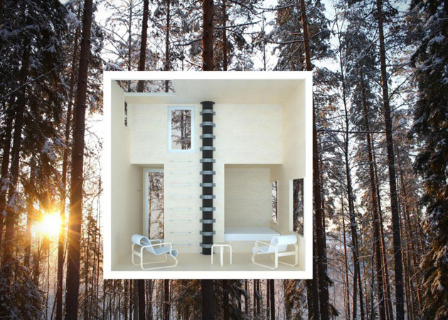 Mirrorcube-Tree-Hotel-in-Sweden-3