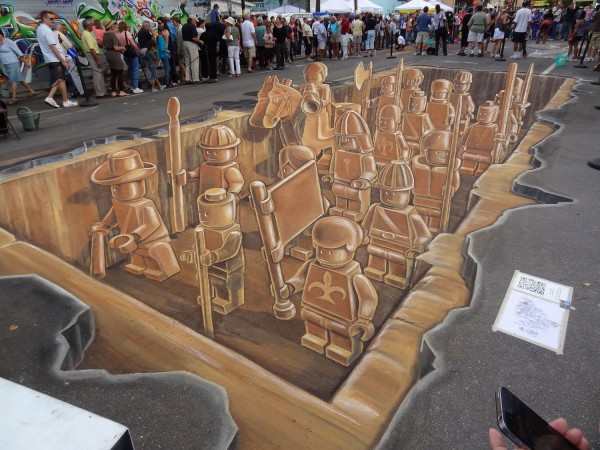 Уличные 3D-рисунки проекта «Planet Streetpainting»