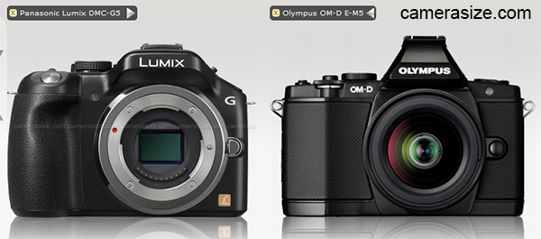 Olympus OM-D E-M5 vs Panasonic Lumix G5