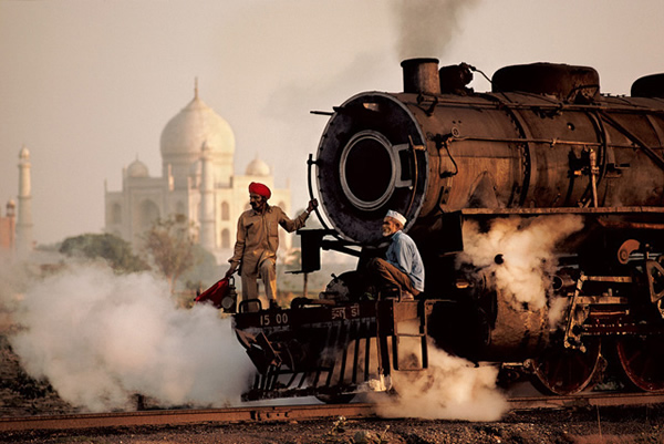 Steam Train by Steve McCurry