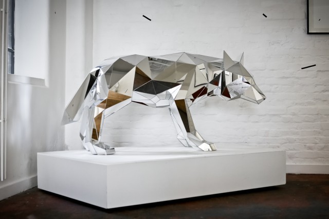 Mirrored Geometric Animals by Arran Gregory