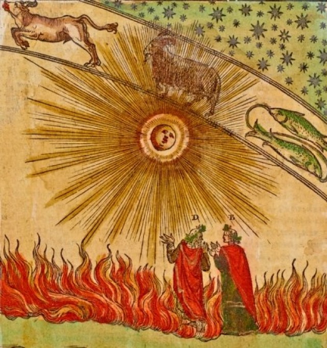 Онлайн-архив с первыми иллюстрированными изданиями «Божественной комедии» Данте (1487-1568)