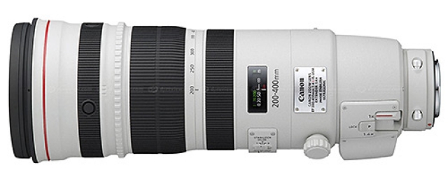 Телеобъектив Canon EF 200-400мм f/4L со встроенным телеконвертером 1.4х