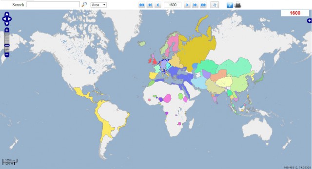 Эта интерактивная карта мира показывает, как изменялись границы государств последние 5 тысяч лет
