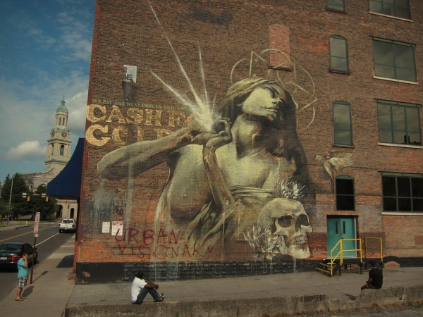 Уличное искусство в Рочестере, Нью-Йорк, США