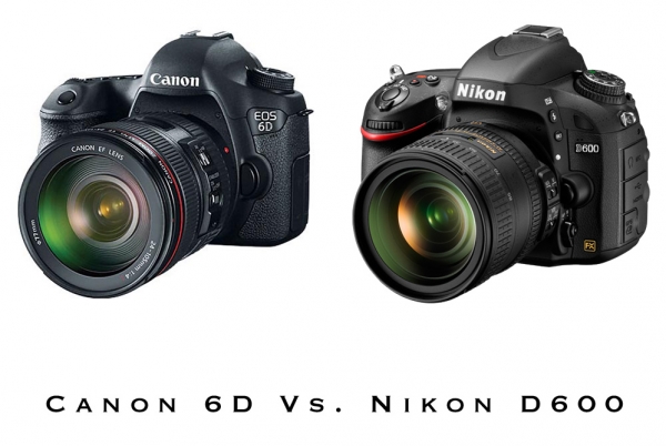 Обзор и сравнение Canon 6D и Nikon D600