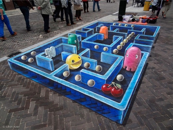 3D-рисунки на улице в проекте «Planet Streetpainting»