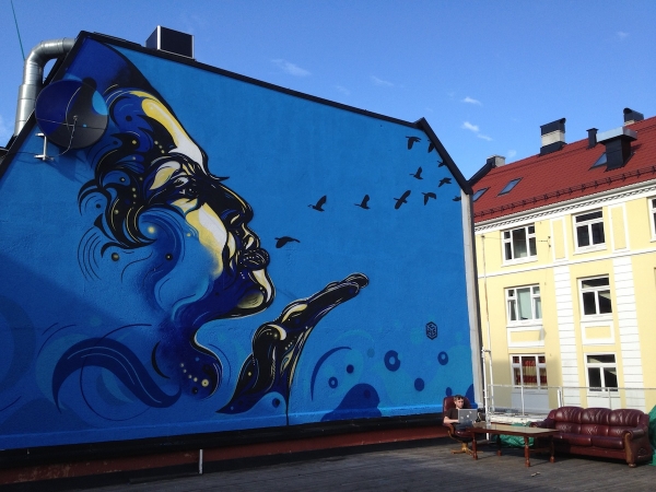 Уличное искусство в Осло, Норвегия