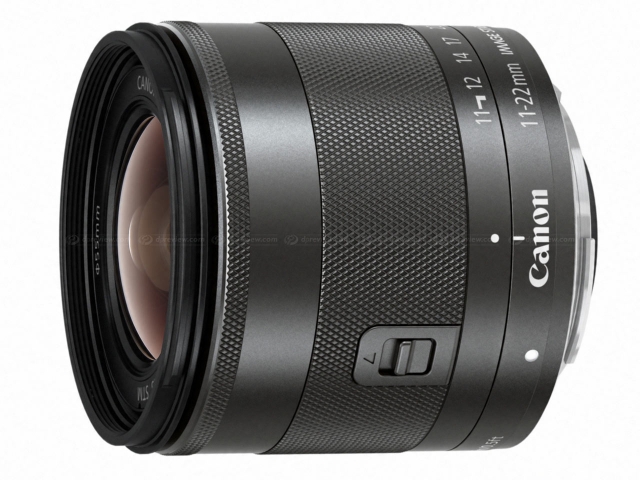 Canon объявила о выходе широкоугольного объектива EF-M 11-22mm f/4-5.6 IS STM