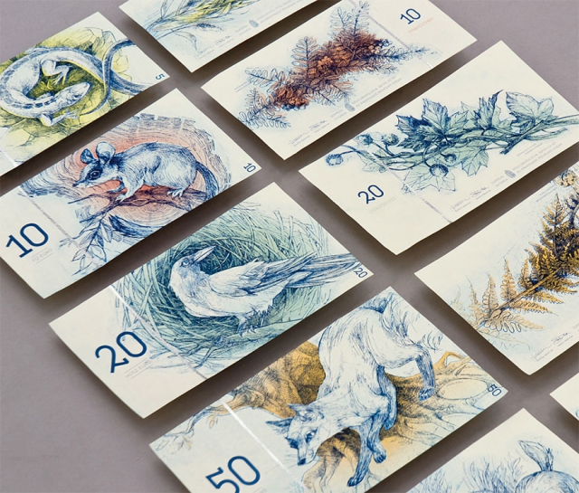 Вот такими станут банкноты евро, если их дизайн разработает венгерская студентка