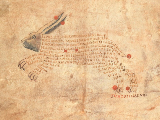 «Арат»: астрономия и искусство каллиграммы в манускрипте 9-го века