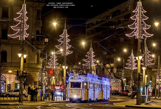Волшебные фотографии рождественского Будапешта