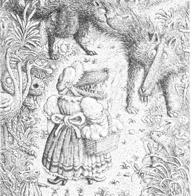 Иллюстрации к «Хоббиту» и экслибрисы с невиданными животными от Петра Клучика