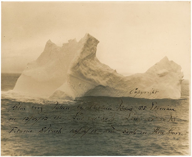Фотография айсберга погубившего Титаник