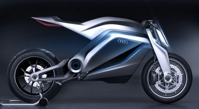 Мотоцикл с фантастическим дизайном - Audi Motorrad Concept