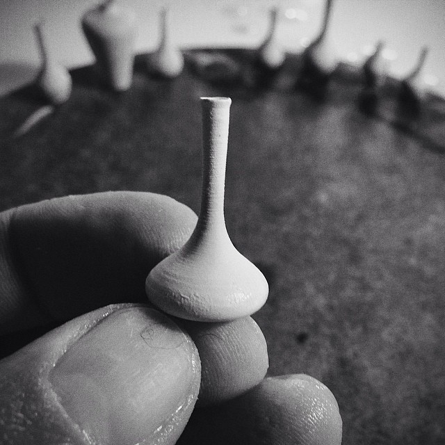Крошечная керамика ручной работы от Джона Альмеда-11