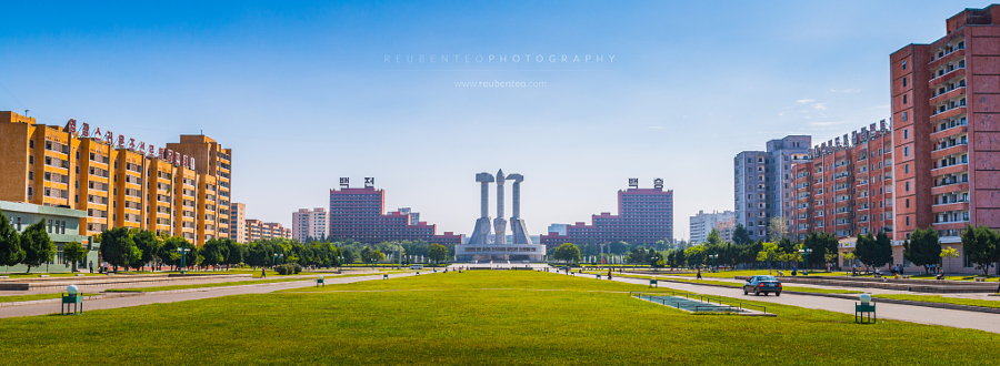 Северная Корея панорамные фотографии