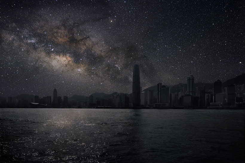 Ночные города без электричества в фотографиях Тьерри Коэна