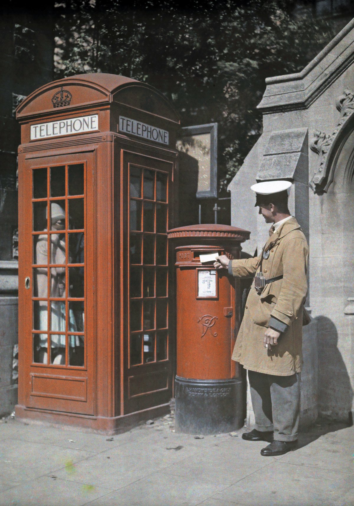 Редкие цветные ретро фотографии Англии 1928 года - 15