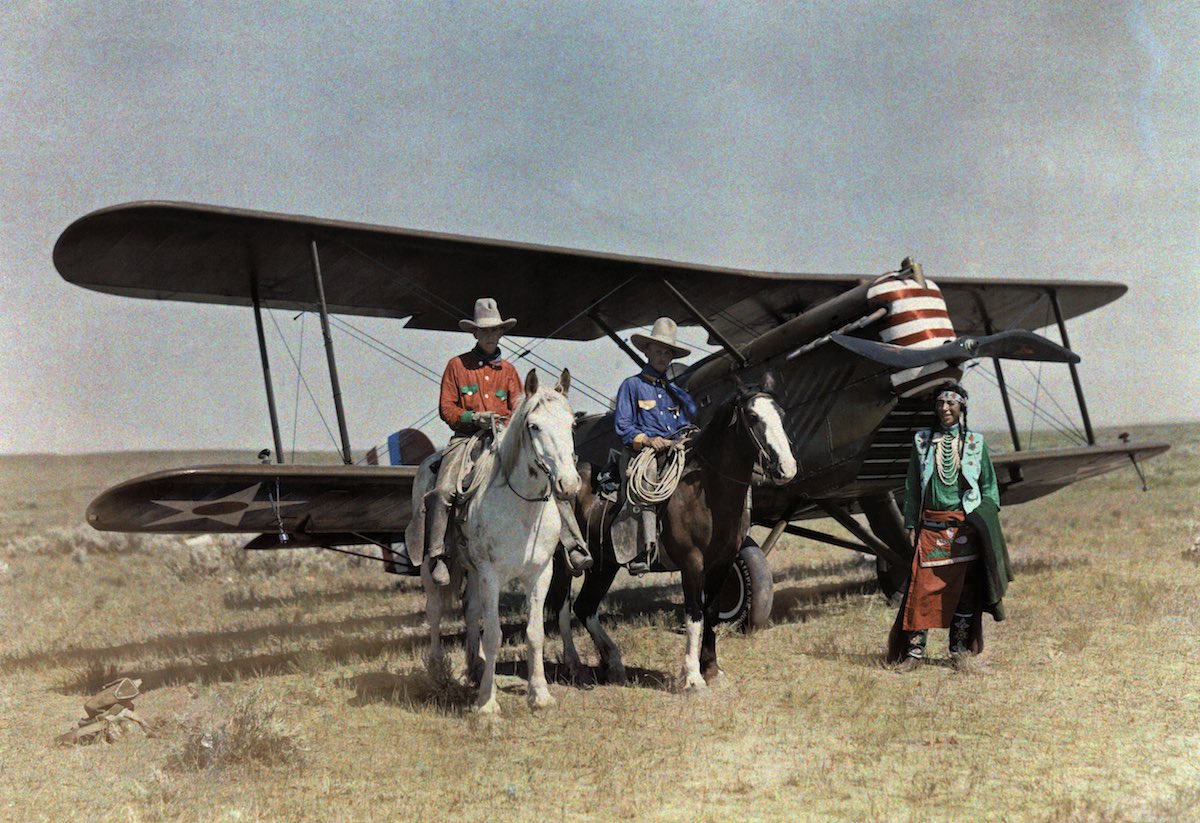 США в начале ХХ века - 50 цветных автохромных фотографий - 6