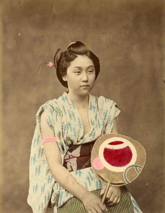 Samurai i geyshi tsvetnye fotografii Yaponii 5