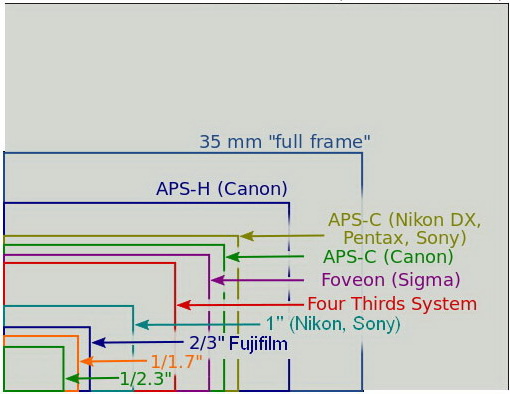 sensor Canon APS H CMOS 2а