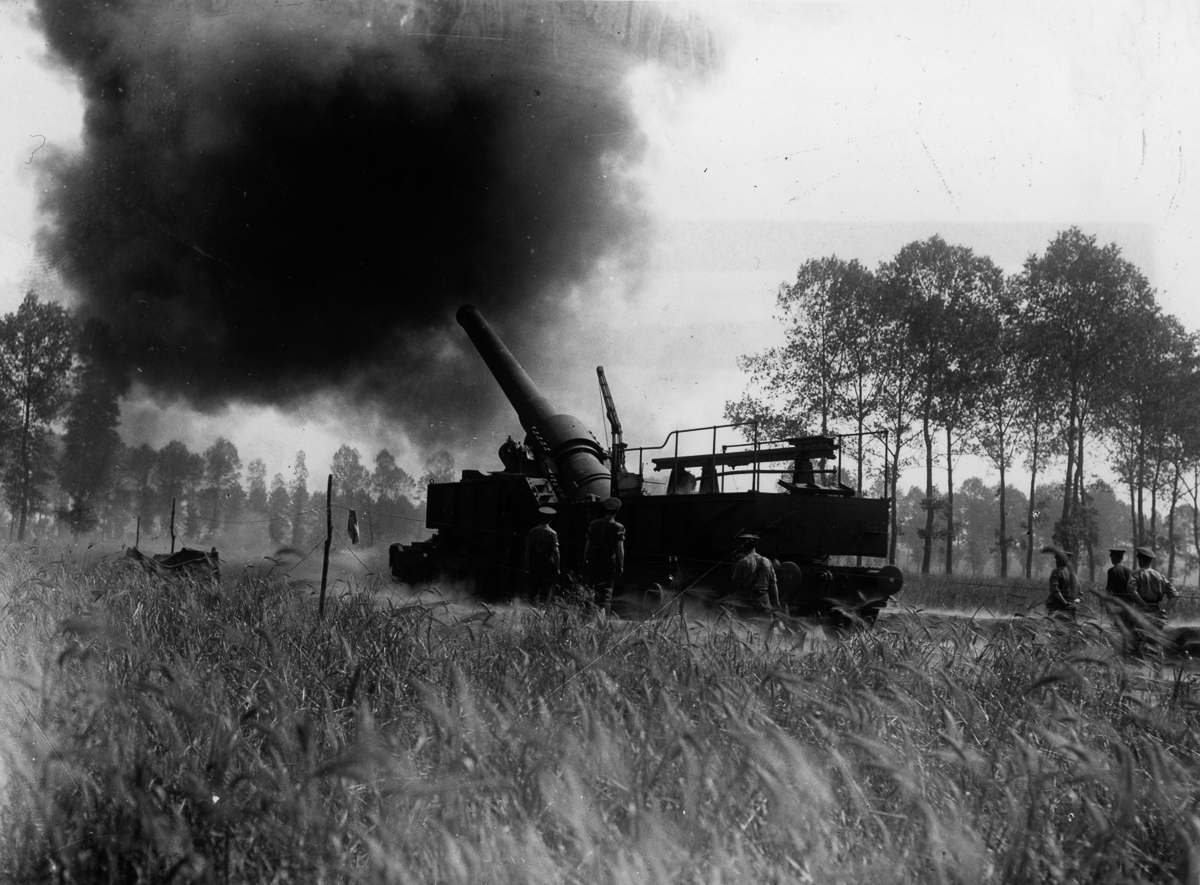 Железнодорожная артиллерия ретро фотографии - 6