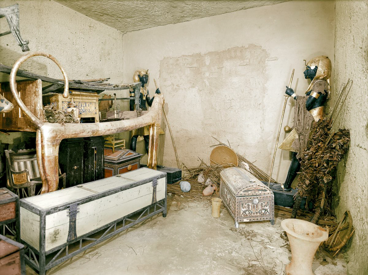 Otkrytie grobnitsy Tutanhamona foto 4