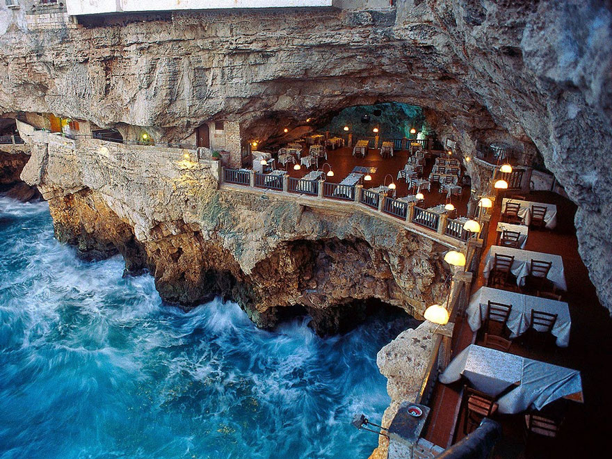 Гротта Палаццезе – один из самых живописных ресторанов Италии-31