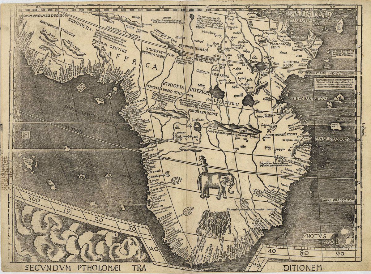 Карта Вальдземюллера 1507 года, в которой открыли «Америку» 11