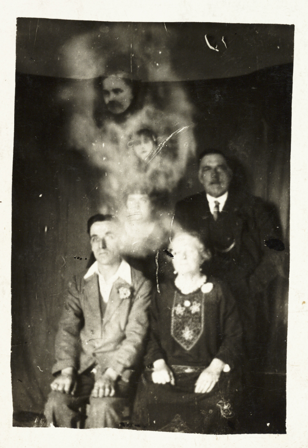Спиритическая фотография 19 век