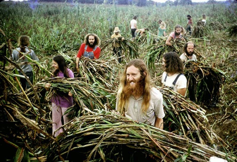 fotografii obschiny amerikanskih hippi 4