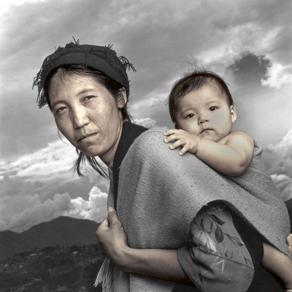 Фотограф Фил Боргес – тибетский портрет 19